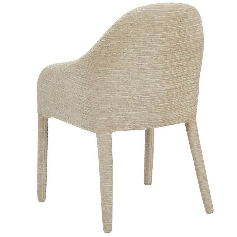 CHALMERS FABRIC DINING CHAIR BEIGE