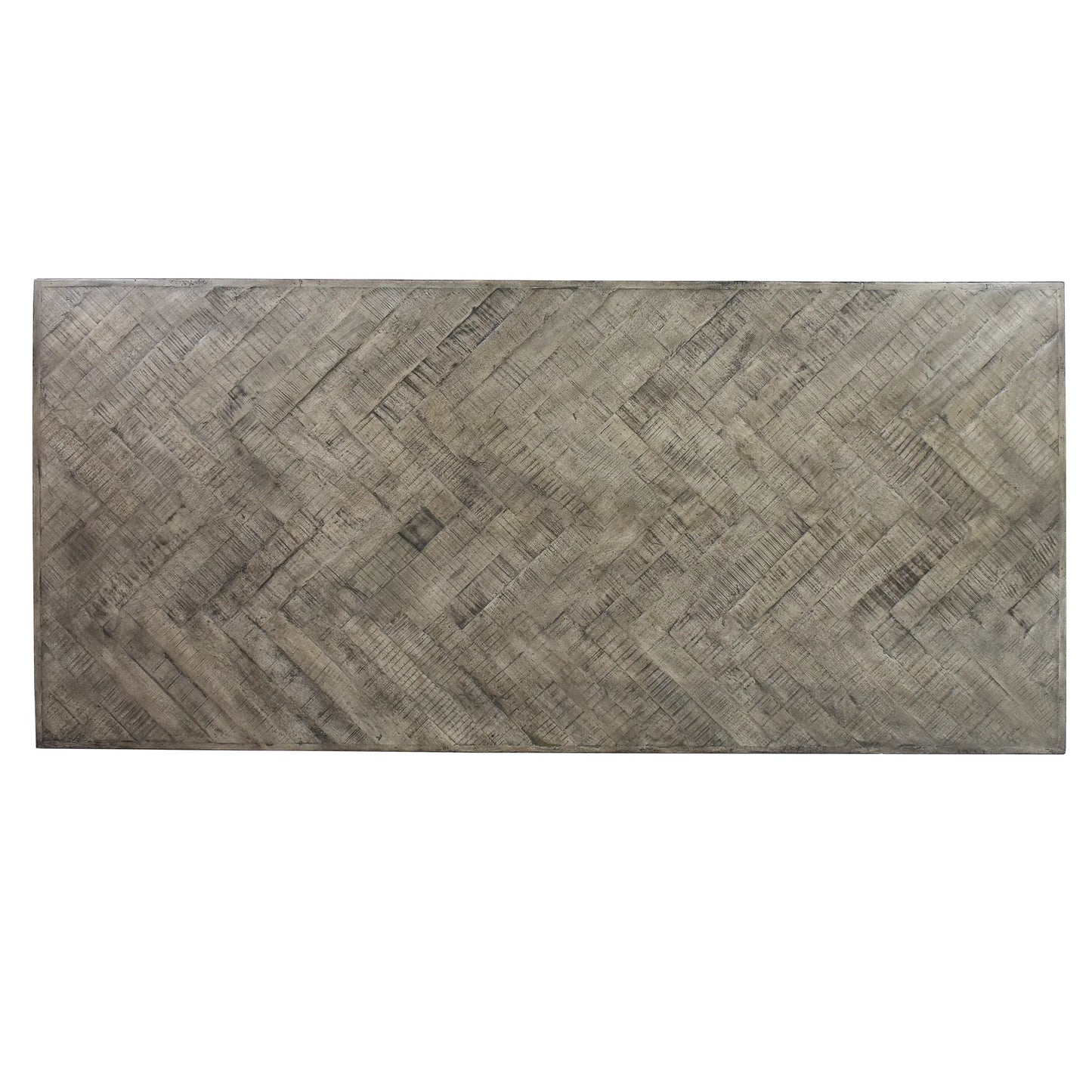 PRYOR RECLAIMED MANGO WOOD DINING TABLE GREY 240CM