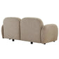 LORELEI 2-SEATER MODULAR CHENILLE SOFA TAUPE COLOUR