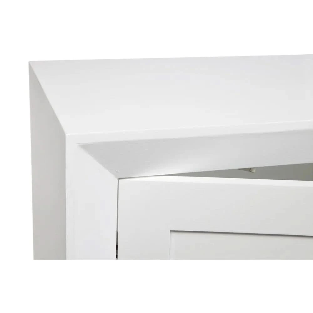 CARLSON OAK WOOD WHITE BUFFET/SIDEBOARD 200CM