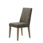 LONDON SOLID AMERICAN OAK DOUBLE Extension Dining Table + 6 FABRIC Chairs - MyChocolateWood