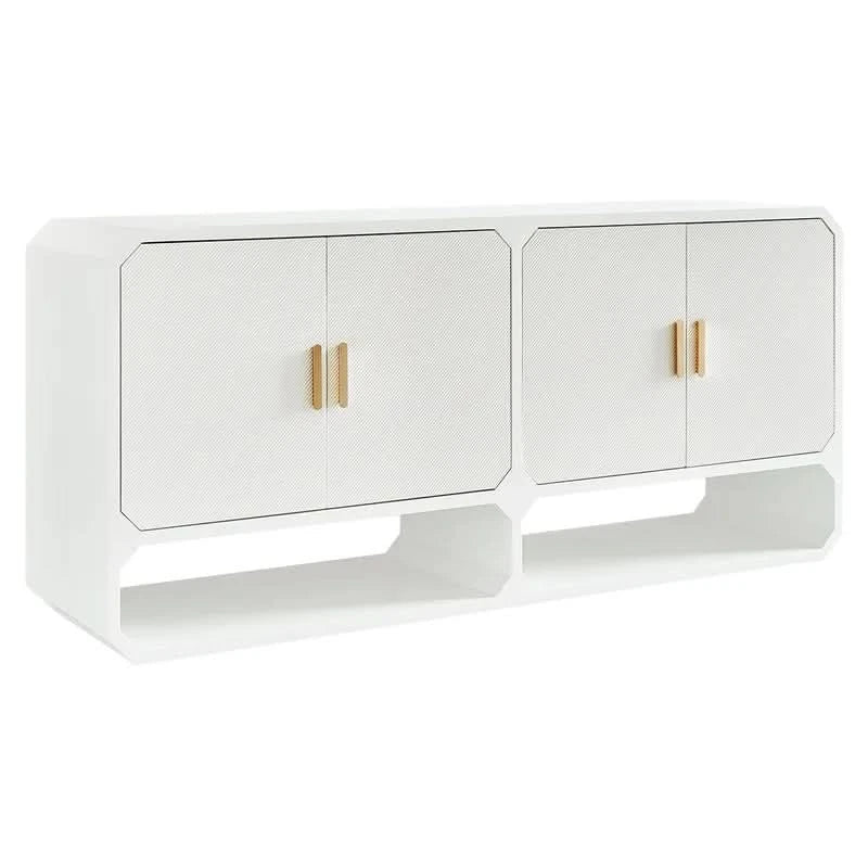 DELGARDO 4-DOOR BUFFET/SIDEBOARD WHITE