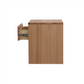 JAXX SOLID MESSMATE & BLUE GUM VENEER 1-DRAWER/1-NICHE BEDSIDE TABLE NATURAL