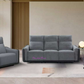 HITCHIN 2-SEATER ELECTRIC RECLINER SOFA GREY COLOUR