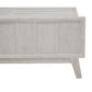 NOVAK SOLID ACACIA KING BED WHITEWASHED