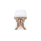 CROZAT MAHOGANY/RATTAN BENCH NATURAL MEDIUM