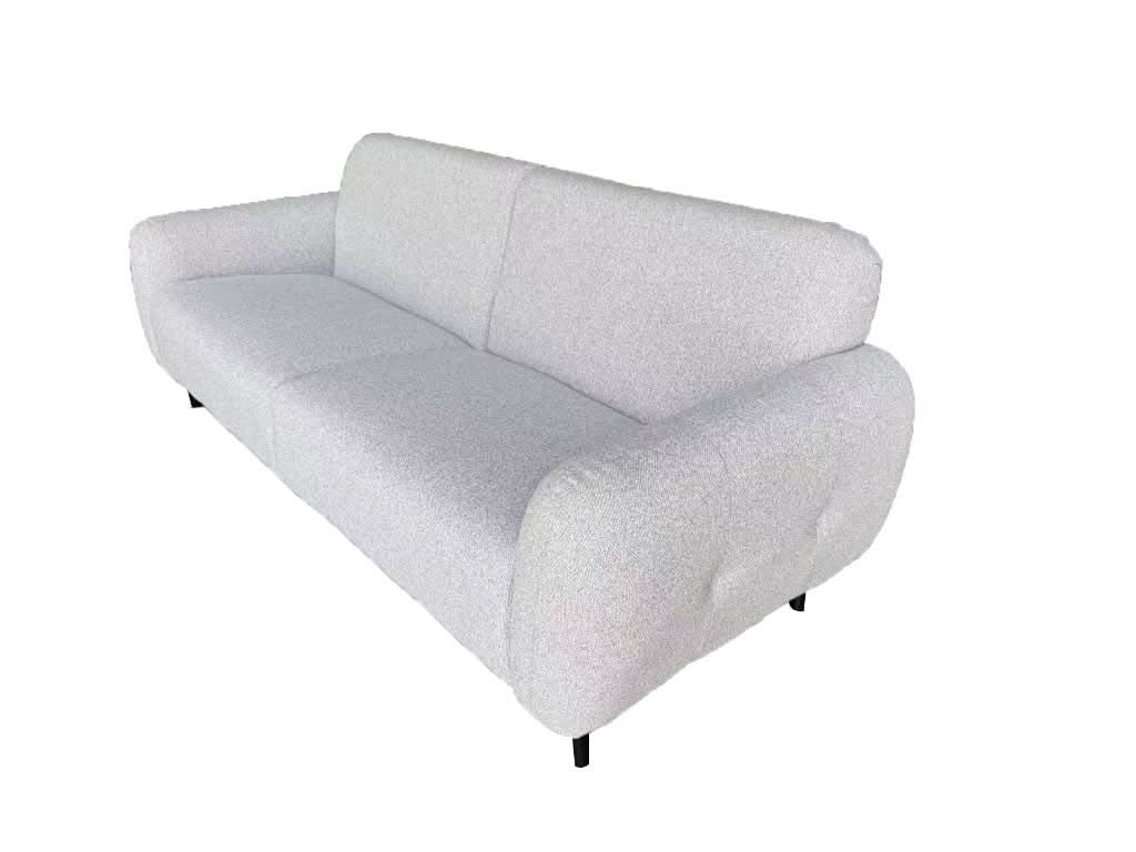 BARBOUR FABRIC 3-SEATER SOFA SILVER
