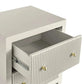 JAYLA SMALL 2-DRAWER GREY  BEDSIDE TABLE