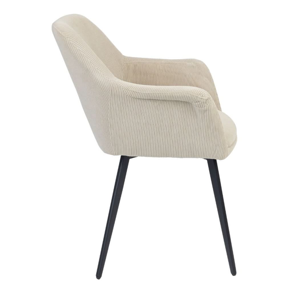 GALI HAMPTON FABRIC DINING CHAIR/ARMCHAIR BEIGE