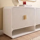DELGARDO 4-DOOR BUFFET/SIDEBOARD WHITE