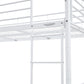 CURZON SINGLE OVER SINGLE BUNK BEDS WHITE