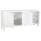 JAILA 4-DOOR CONTEMPORARY SIDEBOARD/BUFFET WHITE