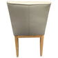 MORROW LEATHER DINING CHAIR LIGHT MOCHA/NATURAL