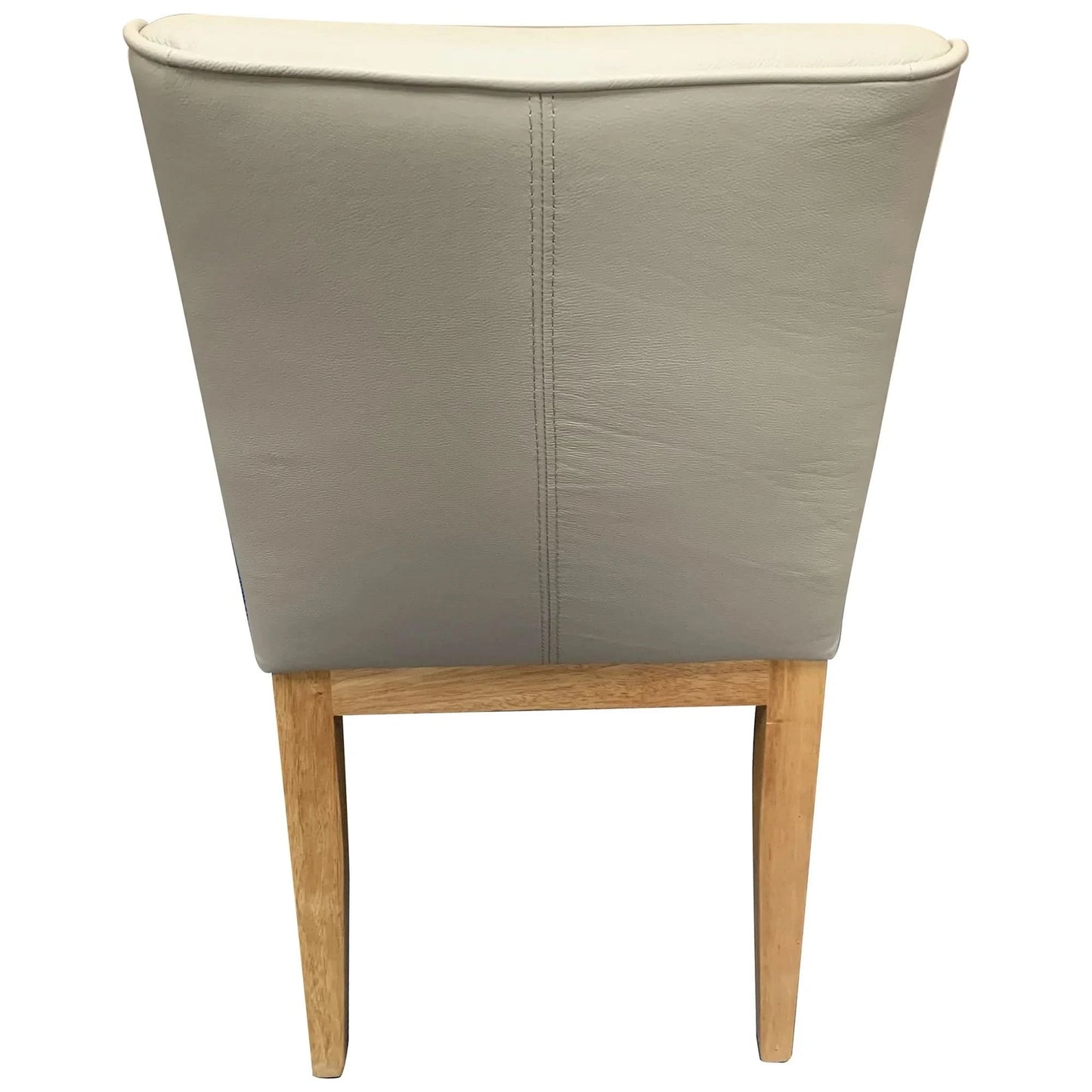 MORROW LEATHER DINING CHAIR LIGHT MOCHA/NATURAL