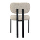 KILBRIN SPECKLE BROWN/BLACK METAL DINING CHAIR