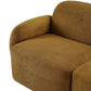 LORELEI  4-SEATER MODULAR FABRIC SOFA - TOFFEE COLOUR