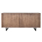 KUMBRIA RECLAIMED ELM TIMBER SANDBLAST SIDEBOARD/BUFFET  NATURAL