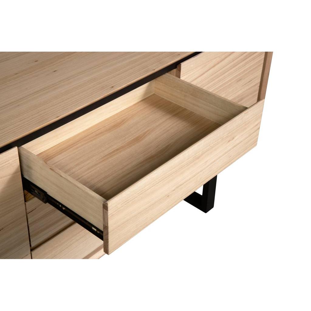 VORN MESSMATE BUFFET SIDEBOARD 2 DOORS/3 DRAWERS NATURAL