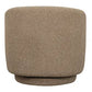 BRYNN BOUCLE SWIVEL ARMCHAIR COCOA