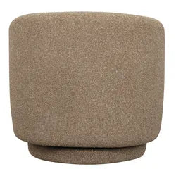 BRYNN BOUCLE SWIVEL ARMCHAIR COCOA