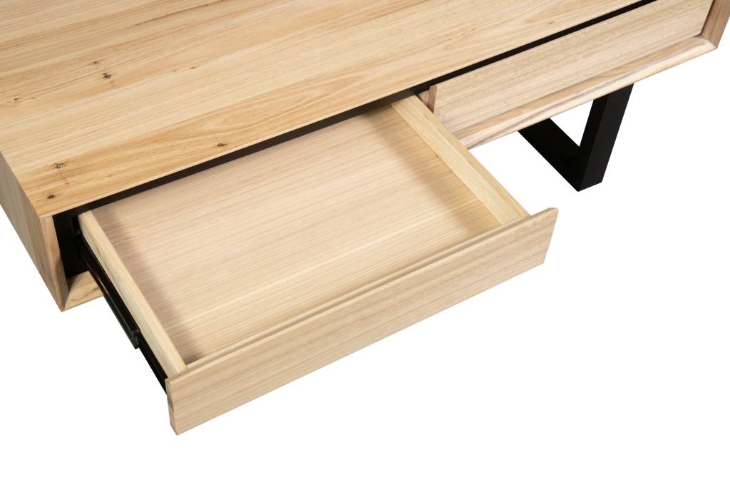 VORN MESSMATE COFFEE TABLE 2 DRAWERS NATURAL