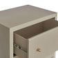 JAYLA LARGE BEIGE 2-DRAWER LARGE BEDSIDE TABLE