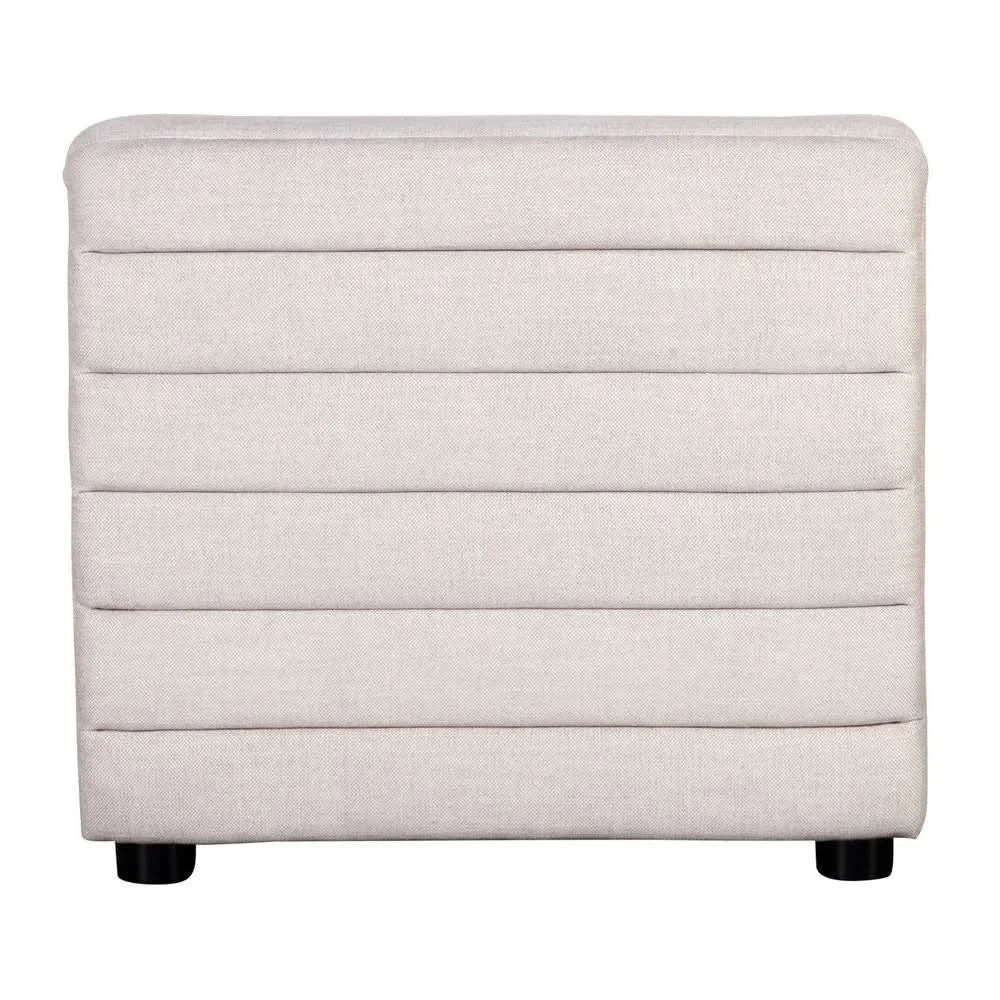 MEREDITH  OCCASIONAL CHAIR LOUNGE CHAIR ARMCHAIR NATURAL LINEN - BEIGE