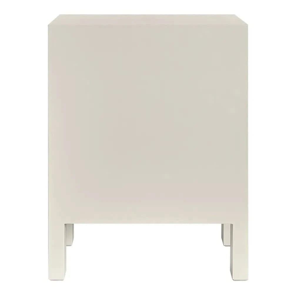JAYLA SMALL 2-DRAWER GREY  BEDSIDE TABLE