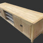 BORDEAUX SOLID ELM WOOD TV UNIT 200CM
