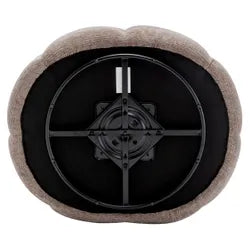 MADELEY CHENILLE SWIVEL OCCASIONAL CHAIR ARMCHAIR MINK