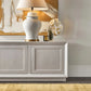 CARLSON OAK WOOD WHITE BUFFET/SIDEBOARD 200CM