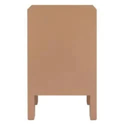 JAYLA PETITE MOCHA MOUSSE 2-DRAWER BEDSIDE TABLE