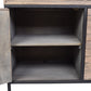 BASIL RECLAIMED OAK & IRON SIDEBOARD BUFFET 3 DRAWERS 3 DOORS LIGHT NATURAL
