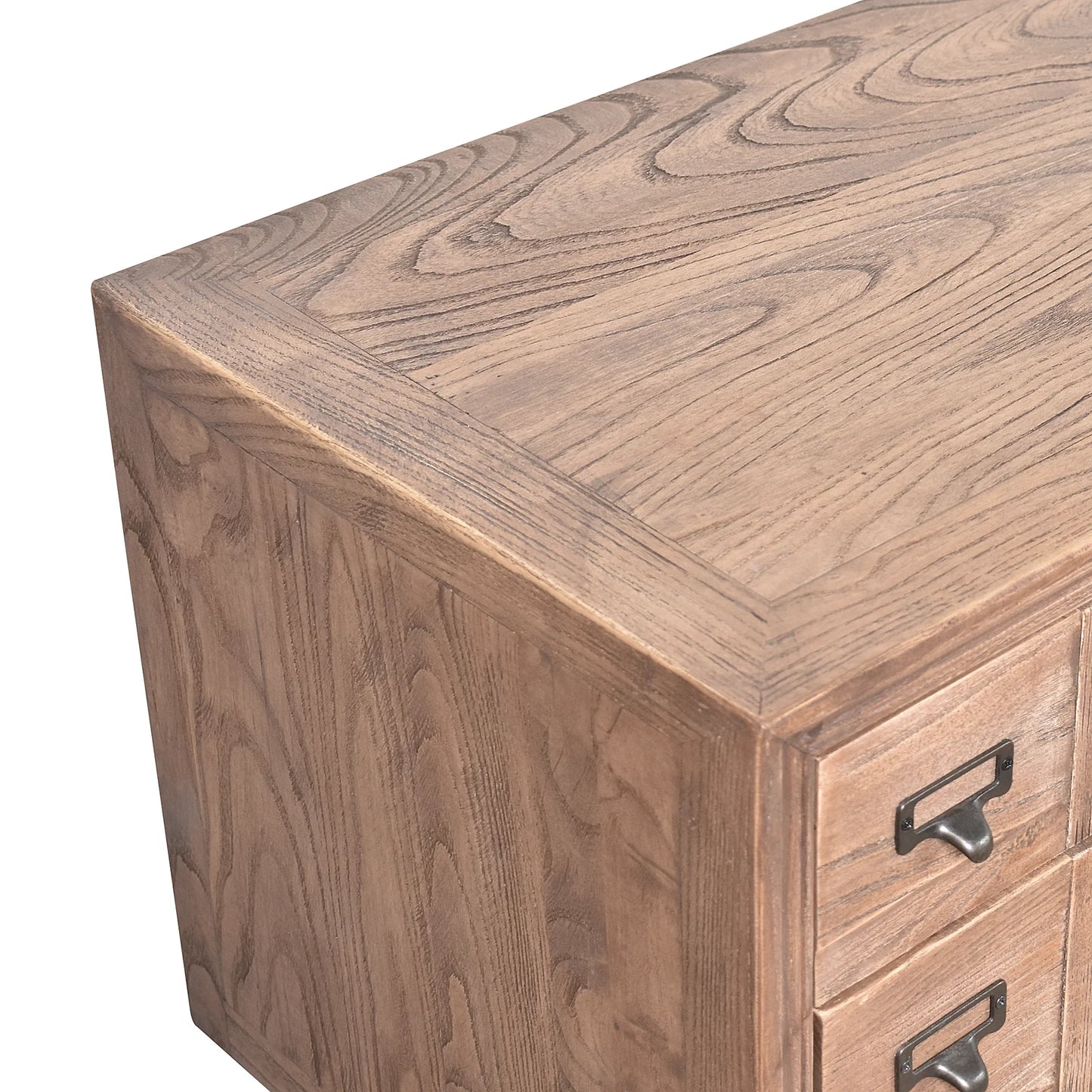 BOSWORTH OLD ELM PHARMACY SIDEBOARD/BUFFET  BLACK & NATURAL