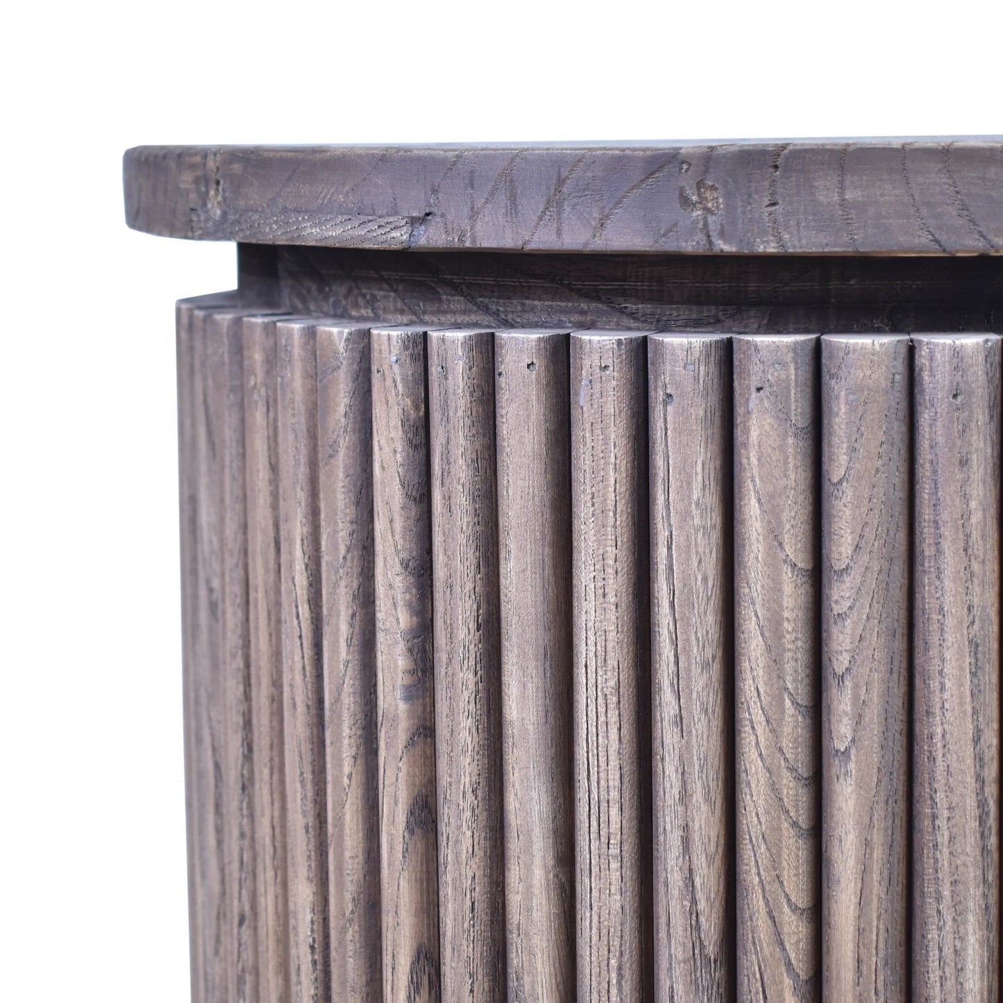 JARVIS SLATTED OLD ELM SIDE SIDEBOARD/BUFFET  NATURAL