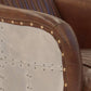 PINTO VINTAGE  LEATHER ARMCHAIR TOP GRAIN COW HIDE