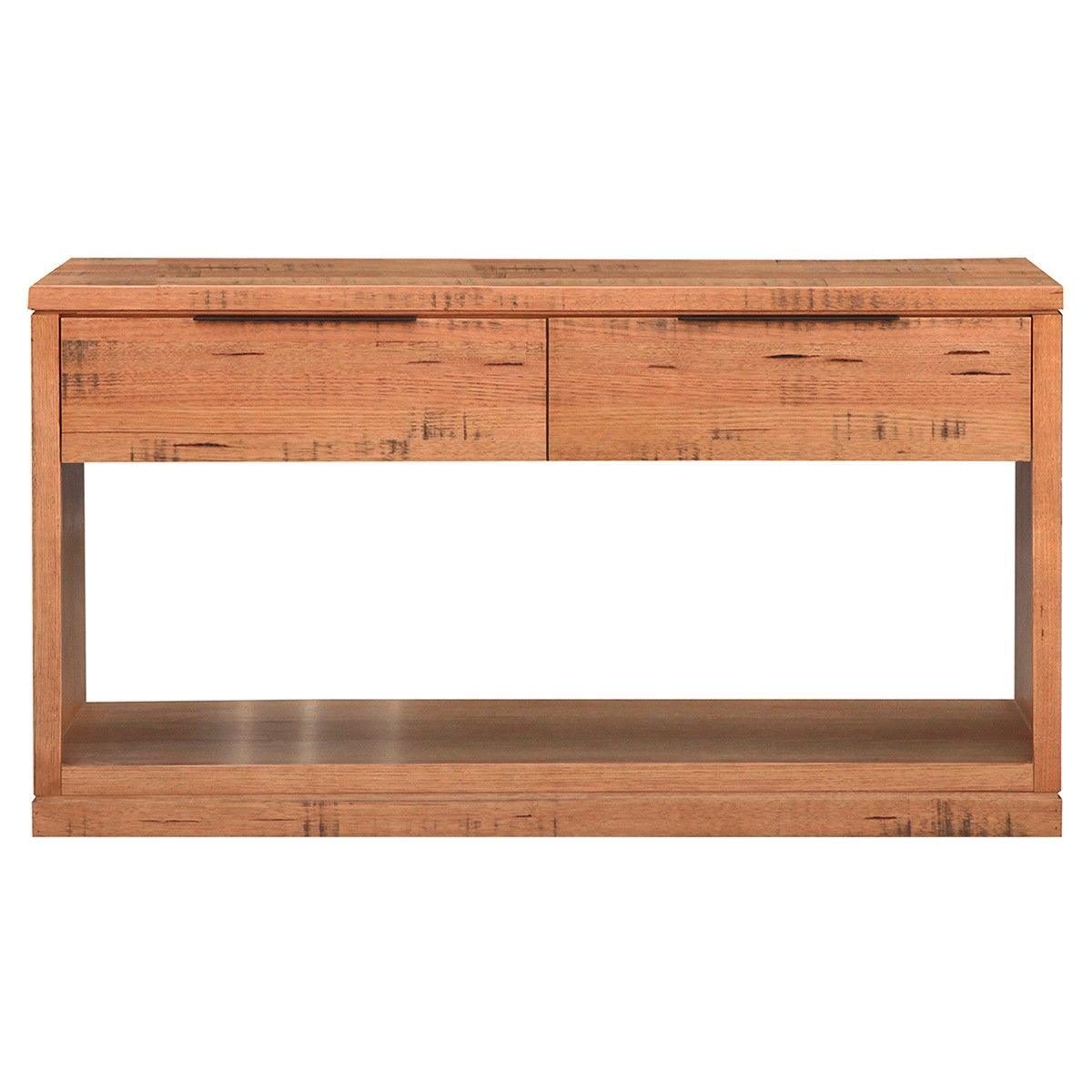 LA MOnt Victoria Ash Timber Sofa Table, 140cm