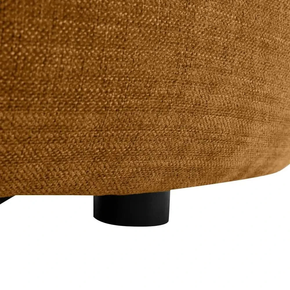 BEECHAM 3-SEATER CHENILLE SOFA BUTTERSCOTCH