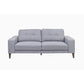 HARDIN FABRIC 3-SEATER + 2-SEATER SOFA SET LOUNGE SET GREY - MyChocolateWood