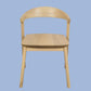 FYNN SOLID OAK DINING CHAIRS IN NATURAL SET OF 2 - MyChocolateWood