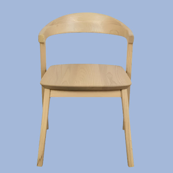 FYNN SOLID OAK DINING CHAIRS IN NATURAL SET OF 2 - MyChocolateWood