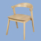 FYNN SOLID OAK DINING CHAIRS IN NATURAL SET OF 2 - MyChocolateWood