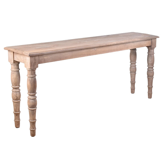 POWELL RECLAIMED ELM CONSOLE TABLE 180CM