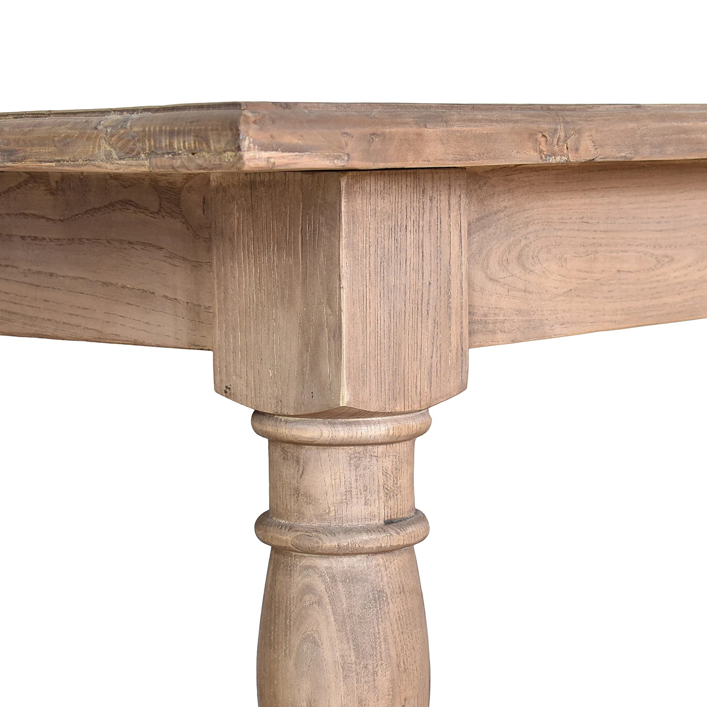 POWELL RECLAIMED ELM RECTANGUALR DINING TABLE 200CM