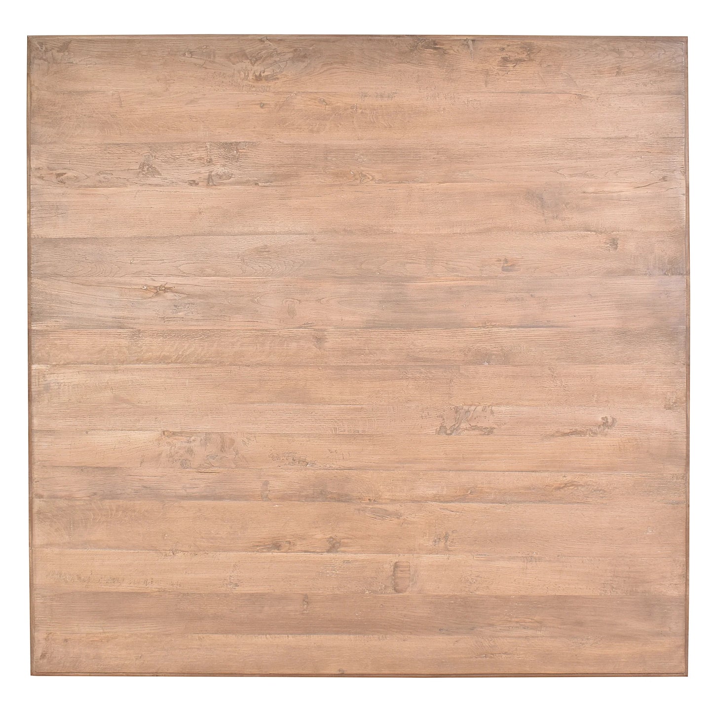 POWELL RECLAIMED ELM SQUARE DINING TABLE 150 X 150CM