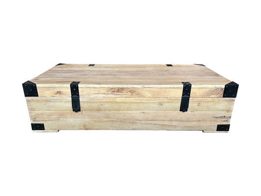 FAIRMONT RECYLCED ELM TRUNK/COFFEE TABLE 160CM IN NATURAL