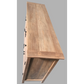 LINDI RECYCLED ELM RUSTIC COUNTRY STYLE BUFFET/SIDEBOARD  4 DOORS & 2 DRAWERS HONEY-140CM - MyChocolateWood