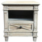 PROVENZ RECYCLED ELM RUSTIC 1 DRAWER LAMP TABLE/SIDE TABLE