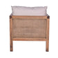 ANGOSIA RATTAN ARMCHAIR IN LIGHT TOBACCO