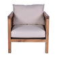 ANGOSIA RATTAN ARMCHAIR IN LIGHT TOBACCO